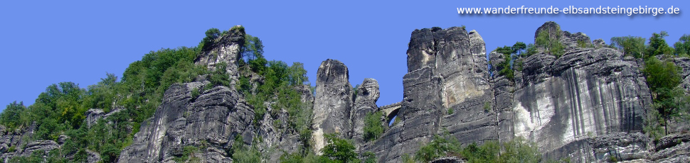 Wandern rund um die Bastei - Saechsische Schweiz